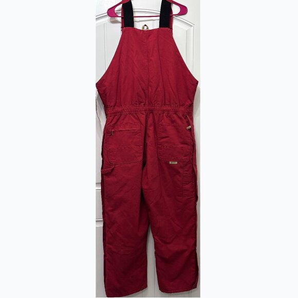 NWT Berne Women's Softstone Duck Insulated Bib Overalls - Picture 2 of 7